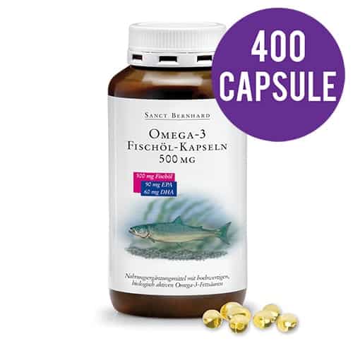 Ulei de peste Omega 3 capsule 500 mg